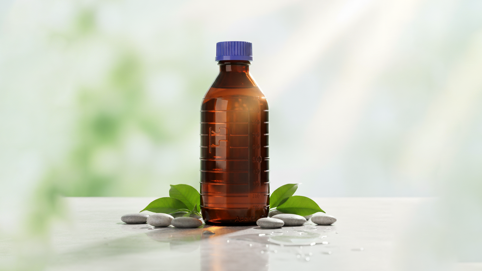 Contour-1000 Amber Bottle