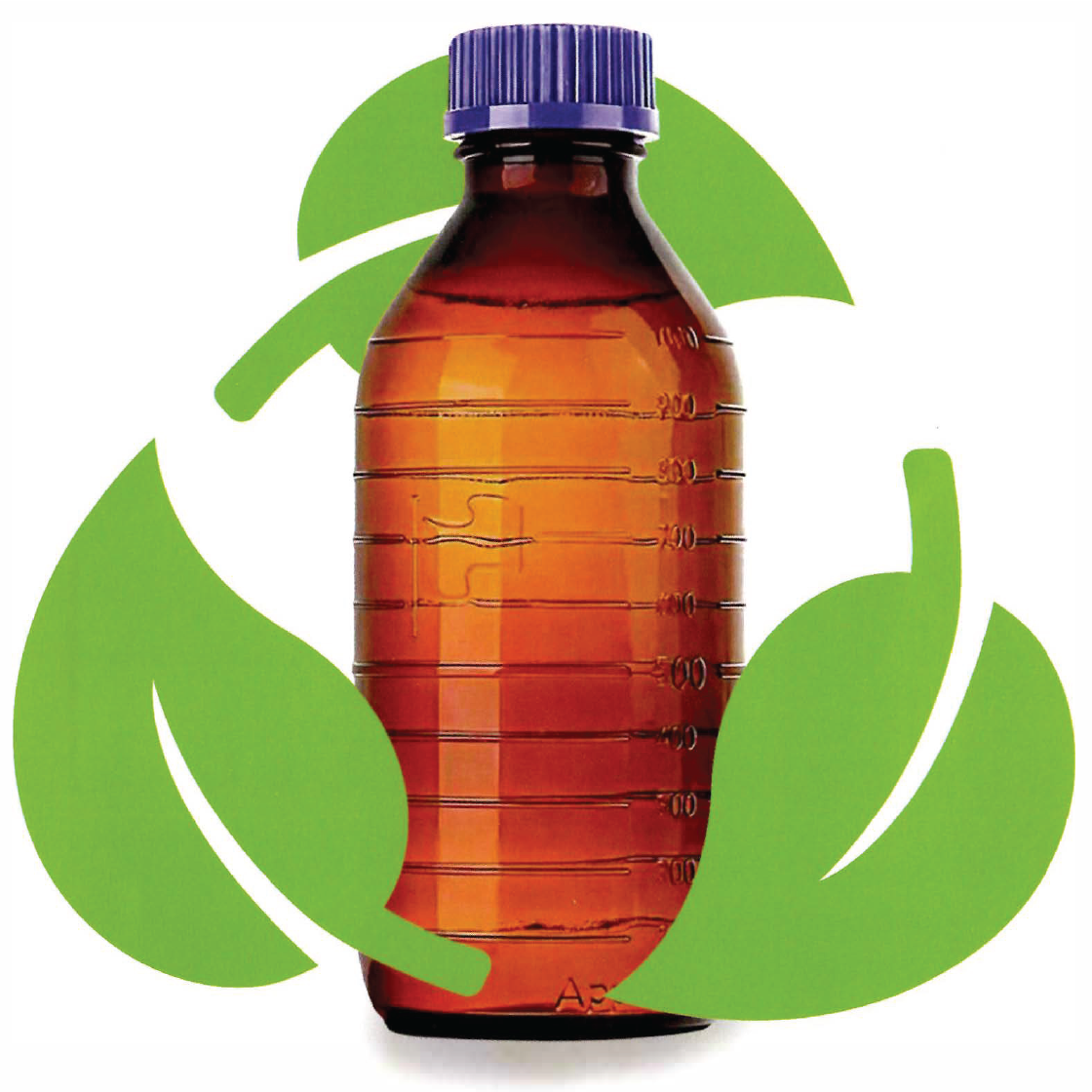 Re-usable and recyclable media bottle